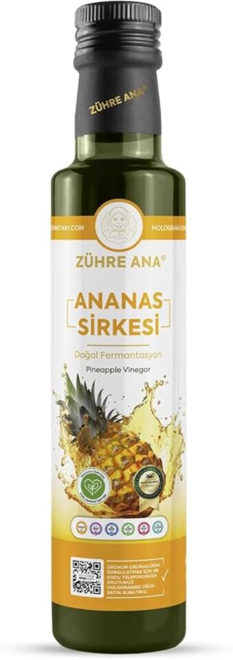 ZÜHREANA ANANAS SİRKESİ 500 ML.